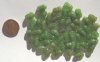 50 12mm Green Marble Tulips